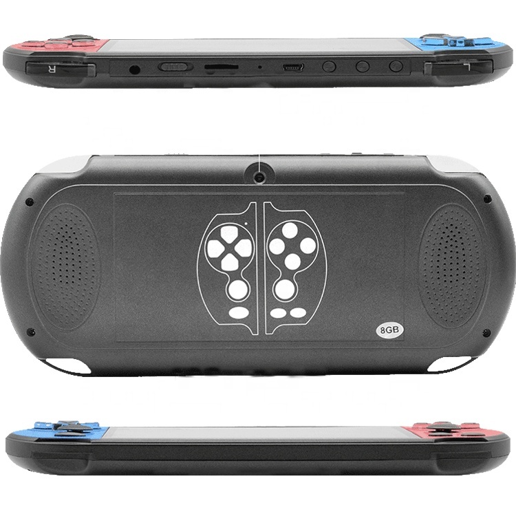 X7 PLUS Portable Intégré Réel 8G Mémoire Vidéo Portable + jeu + console