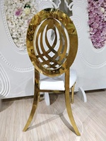 Chaises de mariage croisées, chaises royales pour mariage, chaises de mariage pour la mariée et le marié
