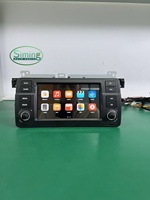 Autoradio Android pour BMW E46 M3 318/320/325/330/335 1998-2006, CarPlay sans fil, autoradio multimédia 7 pouces, GPS