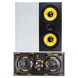 Haut-parleur de plafond Bluetooth sans fil 6 pouces montage passif 10 pouces haute qualité pour la musique de fond Double 8 carré - Product Image 2
