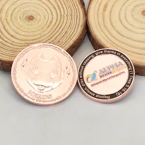 Factory Zinc Alloy Double Gold Silver Bronze Collectible Coins Logo 3D Souvenir Enamel Commemorative Metal Custom Challenge Coin