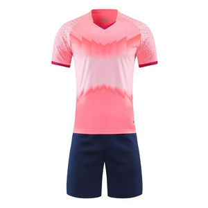 Uniforme de Fútbol de Manga Corta para Verano, Personalizable, para Hombre y Mujer, para Entrenamiento, Competición, Equipo, Malla, Venta al Por Mayor - Product Image 4