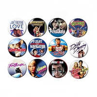 Kit de fabrication de badges ronds 7 en 1 pour entreprises, presse à badges avec moules de 25 mm, 32 mm, 50 mm, 58 mm, 75 mm pour badges personnalisés