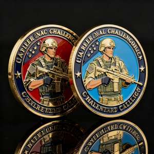 เหรียญโลหะสั่งทำคุณภาพสูง แบบ 3 มิติ เหรียญทองโบราณ เหรียญดอลลาร์สหรัฐฯ เหรียญแคนาดา - Product Image 6