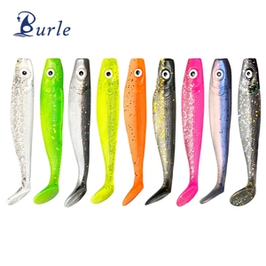 Señuelo de Pesca en el Mar, Señuelo Suave con Cola en Forma de T, 6.5cm 2g, Señuelo Suave de Plástico, Swimbait, Cebo Artificial - Product Image 1