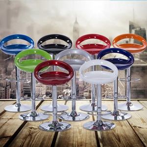 Comptoir de <span class=keywords><strong>caisse</strong></span> rond moderne et économique pour hôtel, en plastique, style américain, avec tabouret haut blanc - Product Image 1