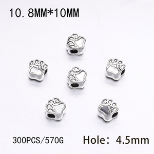 Antique Gold And <b>Silver</b> Metal Loose <b>Beads</b> Mixed Shapes For Jewelry Making Zinc Alloy Plated Spacers Buddha Lion Leopard Head - Product Image 4