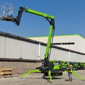 <span class=keywords><strong>Platform</strong></span> Kerja Udara dengan Kaki Laba-laba  Lift Crawler Kompak dengan Boom Teleskopik Desain Laba-laba - Product Image 3