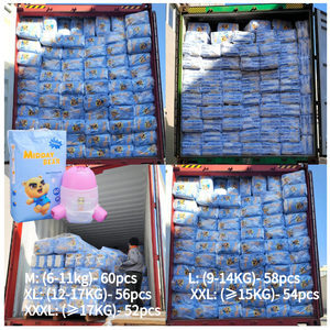 OBM Midday <span class=keywords><strong>Bear</strong></span> Baby <span class=keywords><strong>Pull</strong></span> up Pañales Pantalones Venta al por mayor Productos higiénicos desechables Pañales Fralda <span class=keywords><strong>De</strong></span> Beb - Product Image 3