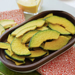 Chips crujientes <span class=keywords><strong>de</strong></span> calabaza dura frita dulce orgánica en caja para dieta vegana <span class=keywords><strong>de</strong></span> Oriental Orchard - Product Image 3