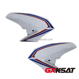 GXKSAT - Cubierta Exterior del Panel Lateral Delantero Derecho en Blanco, Azul y Negro, Compatible con <span class=keywords><strong>CB125F</strong></span> GLR125 2014-20 - Product Image 2