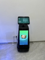 Robot d'accueil intelligent, robot de service commercial à intelligence artificielle avec grand écran pour l'orientation des clients et les services d'information