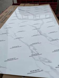 Panneau mural en PVC à grain de marbre économique, durable, moderne et écologique, imperméable - Product Image 2