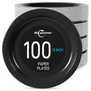 Thân Thiện Với Môi Dùng Một Lần Bộ Đồ Ăn Giấy Cho Đám Cưới Sinh Nhật & Cắm Trại Bán Buôn Gói Bán Lẻ - Product Image 3