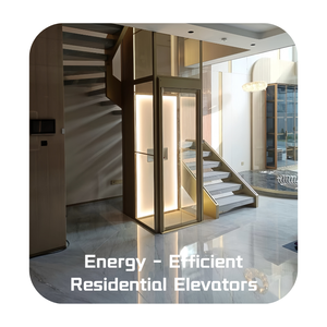 Elevador de Tracción para el Hogar con Marco de Portal, con Accionamiento de CA y Piso de PVC para Espacios Pequeños y Uso en Almacenes - Product Image 2