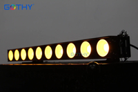 Barre lumineuse de scène Gothy Led Sunstrip 10x50w DMX Led Cob chips blanc chaud et blanc froid