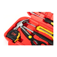 Ensemble d'outils à main de 82 pièces, boîte à outils, kit d'outils, jeu de douilles combinées robustes pour la réparation automobile