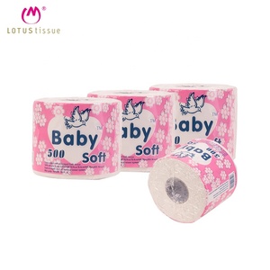 Rouleau de <span class=keywords><strong>papier</strong></span> <span class=keywords><strong>toilette</strong></span> en pâte mixte, 500 feuilles de <span class=keywords><strong>papier</strong></span> <span class=keywords><strong>toilette</strong></span> écologiques, pour le ménage, 2 plis - Product Image 1