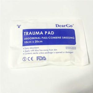 แผ่นปิดแผล DearGo Trauma Pad ขนาด 10 ซม. x 20 ซม. สำหรับปิดแผลบริเวณหน้าท้อง ซึมซับได้ดีเยี่ยม ปลอดเชื้อ - Product Image 3