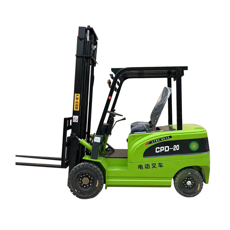 Bốn bánh xe ổ đĩa nâng nhỏ 1 tấn 3 tấn thủy lực Stacker Chiều cao tải và xếp dỡ xe tải điện xe nâng