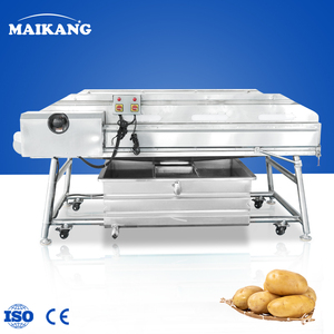 Máquina de limpieza por pulverización de agua <span class=keywords><strong>con</strong></span> cepillo de rodillos para frutas y verduras, popular, <span class=keywords><strong>con</strong></span> motor, transportador ajustable multifuncional, adecuada para uvas - Product Image 1