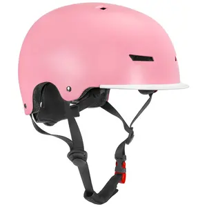 Caschi da pattinaggio personalizzati leggeri di alta qualità casco sport ciclismo casco urbano casco Scooter elettrico con visiera
