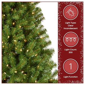 6ft/7ft/8ft Pre-lit Artificial Tree <b>Fire</b>-proof PE Christmas Tree with Lights <b>LED</b> Christmas Decorations Arbol De Navidad - Product Image 5