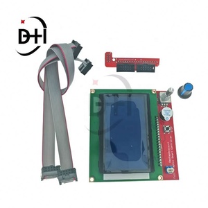 12864 สมาร์ทคอนโทรลเลอร์ RAMPS 1.4 LCD 12864 แผงควบคุมจอแอลซีดีหน้าจอสีน้ำเงินสำหรับเครื่องพิมพ์ 3D LCD12864 - Product Image 4