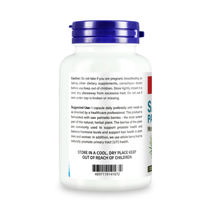 Capsules d'extrait de palmier nain de haute qualité avec huile de graines de citrouille pour soutenir la santé masculine – Complément alimentaire de palmier nain - Product Image 3