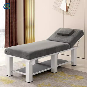 Qunpeng Cama de masaje Belleza Mascara Cuerpo con agujeros Cama de fisioterapia Pies de metal plegables Cama de salón Equipo de salón de belleza - Product Image 4