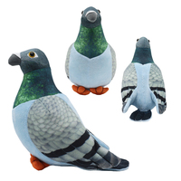 Mignonne Colombe Blanche Peluche Personnalisée Le Pigeon Peluche Animaux Peluche Peluche Pigeon