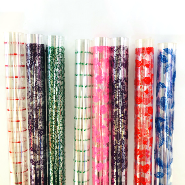 Printing Gift Flower Bouquet Wrapping Rolls Film High Quality Bopp Film Clear Cellophane Package Plastic Film
