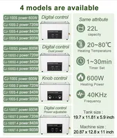 Pulitore a Ultrasuoni Industriale 30L per Schede Elettroniche e Schede Madri, Macchina per Pulizia a Ultrasuoni da 600W, Vasca Ultrasonica Grande