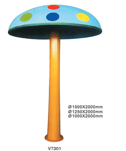 <span class=keywords><strong>Piscine</strong></span> extérieure en acier inoxydable pour enfants avec dessin animé parapluie champignon cascade douche amusant caractéristique de l'eau - Product Image 1