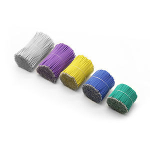 Американский стандарт ПВХ изолированный твердый проводник сварочная проволока 1007 <span class=keywords><strong>28awg</strong></span> 20 мм соединительный провод - Product Image 4