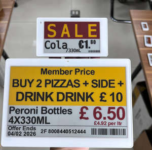 E Ink กระดาษ NFC E EPD ESP32 API SPI 2.4GHz มีป้าย Ble5.0บลูทูธอิเล็กทรอนิกส์ - Product Image 4