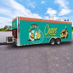 Camion de restauration entièrement équipé 2025 à vendre en Europe – Chariot de concession personnalisé pour bubble tea, café et autres produits alimentaires – Remorque alimentaire - Product Image 1