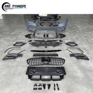 Cintrée — kit d'échappement classe <span class=keywords><strong>GLE</strong></span> W167 à gl63, modification complète, Grille de pare-choc avant, diffuseur arrière, mercedes benz, W167 - Product Image 1