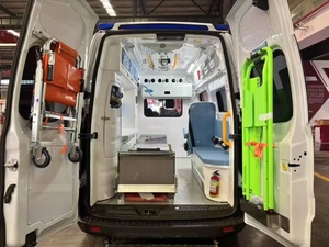 Ambulance d'urgence à empattement court pour surveillance en soins intensifs, premiers secours hospitaliers, transfert inter-hôpitaux de patients et sauvetage d'urgence - Product Image 5