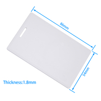 Cartes de Proximité RFID à Succès Commercial – Cartes Clamshell Ultra-Mince 125Khz TK4100 EM4100 T5577 pour Contrôle d'Accès