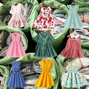 Venta al por Mayor de Fábrica: Vestidos de Lujo para Niñas, Ropa Usada, Ropa de Bebé, Vestidos de Entrega Aleatoria para Niñas - Product Image 1