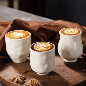 <span class=keywords><strong>Taza</strong></span> de Café Espresso de Diseño Moderno con Logotipo <span class=keywords><strong>Personalizado</strong></span> Hecho a Mano, <span class=keywords><strong>Taza</strong></span> de Café de Porcelana con <span class=keywords><strong>Texto</strong></span> Árabe - Product Image 1