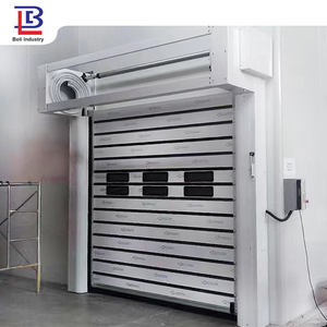 Fabricante de alta velocidad en espiral Turbo Roller Shutter Door Security para Factor Warehouse - Product Image 6