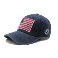 Yüksek kaliteli amerikan nakış abd bayrağı beyzbol şapkası spor kap erkekler ve kadınlar için özel şapka