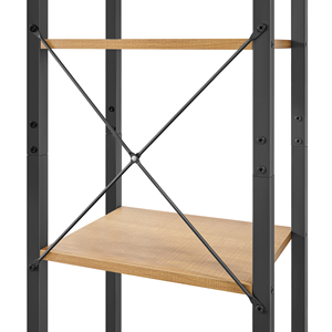 Scaffalatura industriale VASAGLE 30X60X178 <span class=keywords><strong>cm</strong></span> Home Office <span class=keywords><strong>libreria</strong></span> stretta 6 livelli marrone <span class=keywords><strong>libreria</strong></span> - Product Image 3