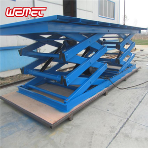 <span class=keywords><strong>Wemet</strong></span> 2023 superventas mesas elevadoras de tijera hidráulica estacionarias mesa elevadora de carga/coche personalizada - Product Image 4