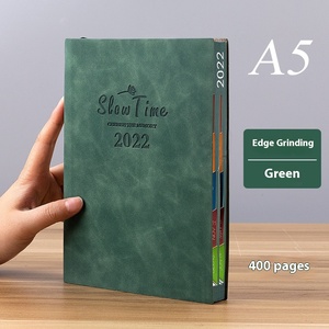 Cho Amazon cạnh bàn chải văn phòng hàng ngày thời trang da bìa cứng A3 100 sheets Loose-Leaf <span class=keywords><strong>notepad</strong></span> Hộp Quà Tặng thiết lập tùy chỉnh xách tay - Product Image 6