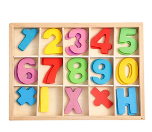 Juguete educativo de números de madera para niños, juguete matemático de cálculo para 2-4 y 5-7 años, rango de edad - Product Image 2
