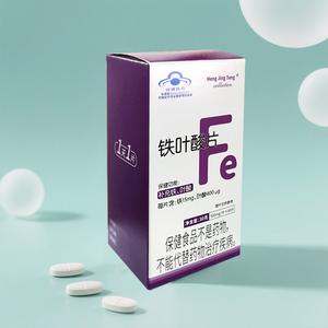 500mg हैल आयरन फोलिक एसिड टैबलेट स्वास्थ्य स्वास्थ्य पूरक खाद्य ग्रेड विटामिन की कीमत विटामिन 600 मिलीग्राम फोलिक सप्लीमेंट - Product Image 1