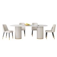 Table de salle à manger de luxe, chaise et Table de Restaurant de différentes couleurs